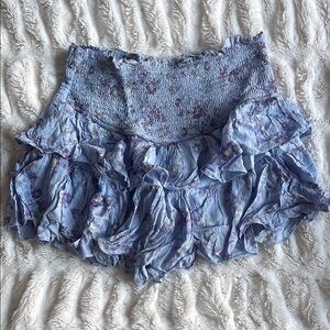 Mustard Seed Lavender Smocked Skirt